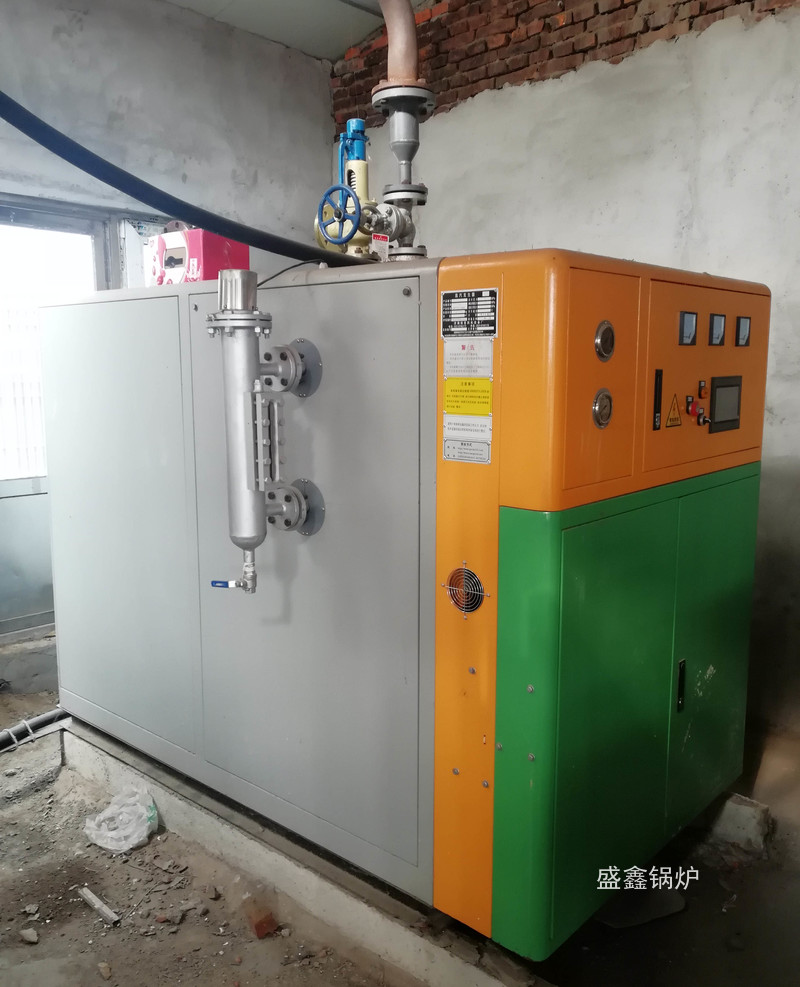 WDR0.3電熱蒸汽鍋爐現(xiàn)場(chǎng)安裝圖