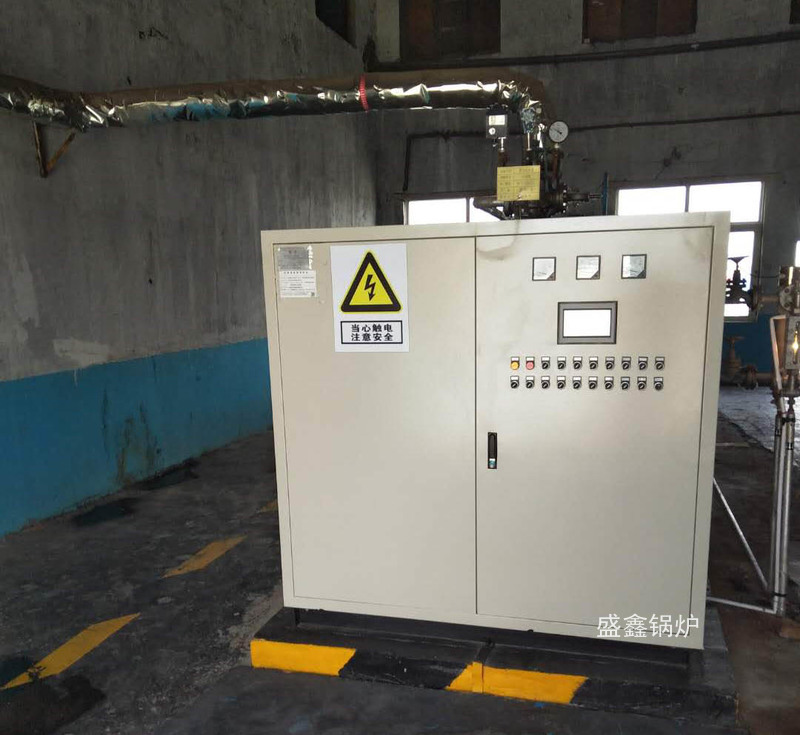 WDR1電熱蒸汽鍋爐現(xiàn)場(chǎng)安裝圖